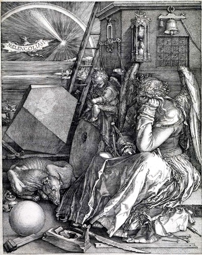 丢勒素描作品1的油画作品