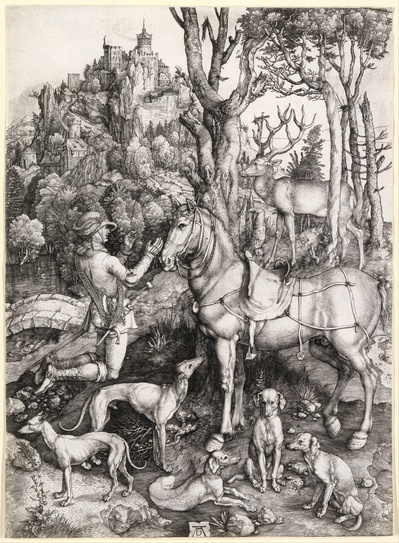 丢勒素描作品1的油画作品
