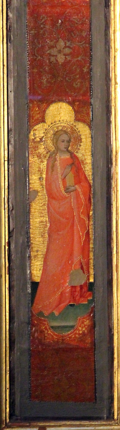 安吉利科作品的油画作品-Angelico,_pala_di_fiesole,_pilastruini_attr._a_lorenzo_monaco_o_bottega_03