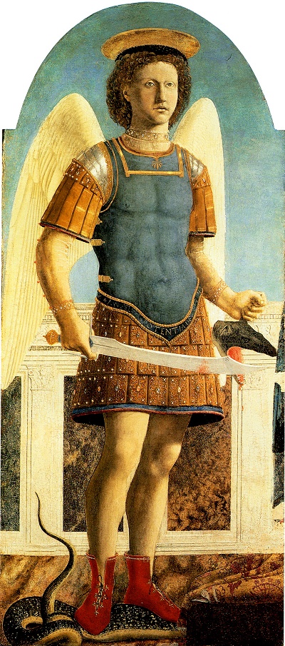 弗朗西斯卡作品的油画作品-Piero,_san_michele_a