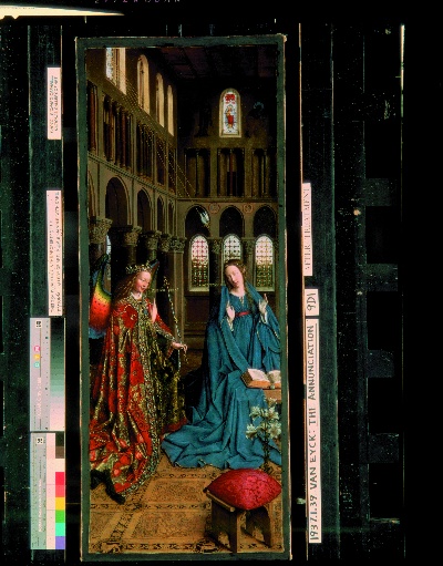 扬·凡·艾克作品的油画作品-Jan_van_-_The_Annunciation