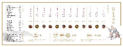 传统中餐菜单的PSD模板-傳統中餐菜單~~004