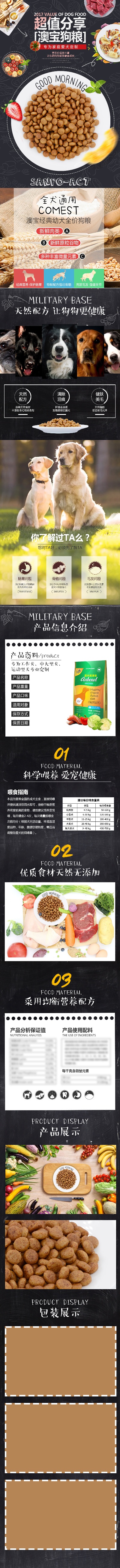 宠物的PSD模板-宠物用品07