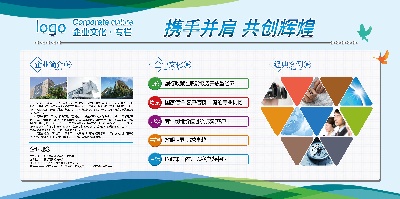 企业文化微粒体第二部分的PSD模板-素材 (21)