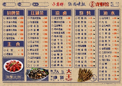 烧烤菜单.南渡素材烧烤菜单~~~001的PSD模板-素材烧烤菜单~~~003 反面
