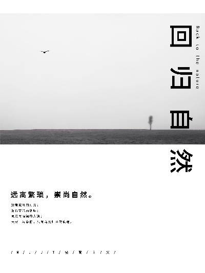  日式简约海报58款的PSD模板-素材 (7)