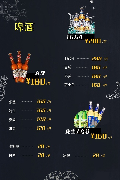 酒吧酒水单.000JPG预览目录的PSD模板-素材酒吧酒水单~~~~（21）一