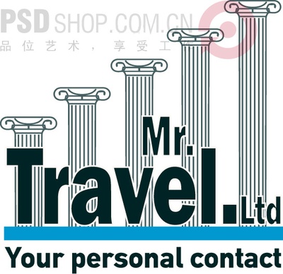 全球旅游业相关矢量LOGO的图标-_653