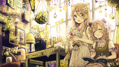 LoliHouse 2nd Anniversary Gift Wallpaper Part_03 16：9的作品-(pid-70642993)朝のひととき