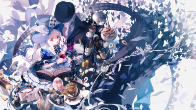 LoliHouse 2nd Anniversary Gift Wallpaper Part_03 16：9的作品-(pid-71333509)Crazy Cyan
