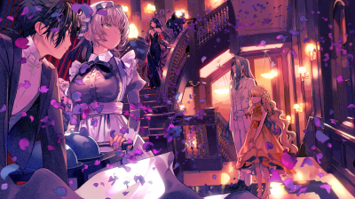 LoliHouse 2nd Anniversary Gift Wallpaper Part_04 16：9的作品-(pid-73392962)Velvety Violet