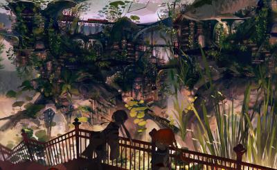 LoliHouse 2nd Anniversary Gift Wallpaper Part_06 Original的作品-(pid-57609347)tropical rium