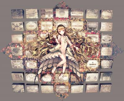 LoliHouse 2nd Anniversary Gift Wallpaper Part_07 Original的作品-(pid-63528913)Unholy Orange