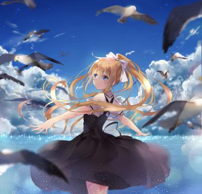 LoliHouse 2nd Anniversary Gift Wallpaper Part_07 Original的作品-(pid-64755867)the 1000th summer