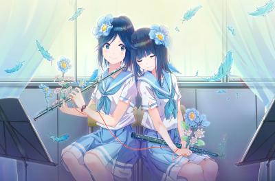 LoliHouse 2nd Anniversary Gift Wallpaper Part_08 Original的作品-(pid-72278604)リズと青い鳥