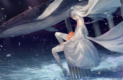 LoliHouse 2nd Anniversary Gift Wallpaper Part_08 Original的作品-(pid-69650813)婚纱