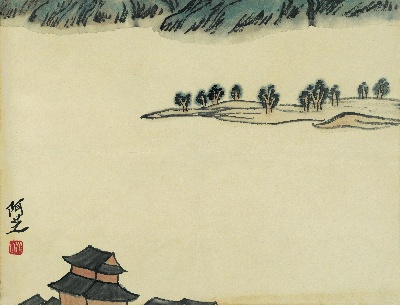 历代国画.源文件.借山图册（23开）单本的国画作品-齐白石借山图册（23开） (14)