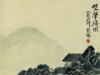 历代国画.源文件.借山图册（23开）单本的国画作品-齐白石借山图册（23开） (20)