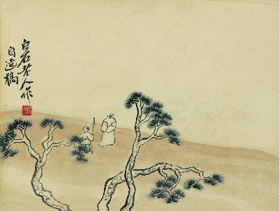 历代国画.源文件.借山图册（23开）单本的国画作品-齐白石借山图册（23开） (7)