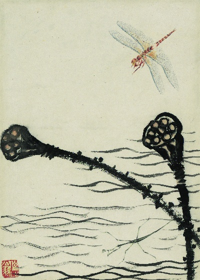 历代国画.源文件.册页20开单本的国画作品-齐白石拍照册页20开-04