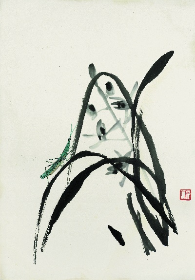 历代国画.源文件.册页83开的国画作品-齐白石83 (4)