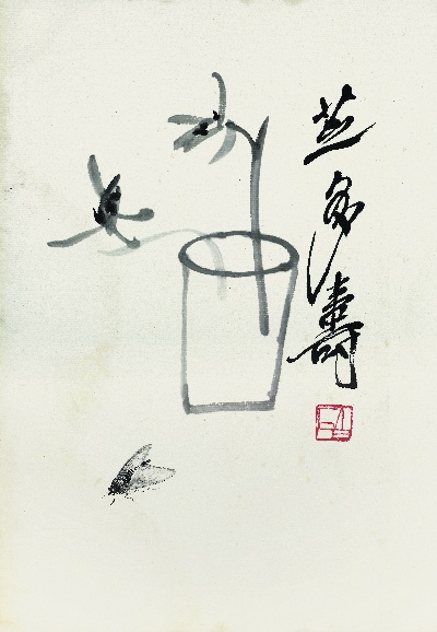 历代国画.源文件.册页83开的国画作品-齐白石83 (7)