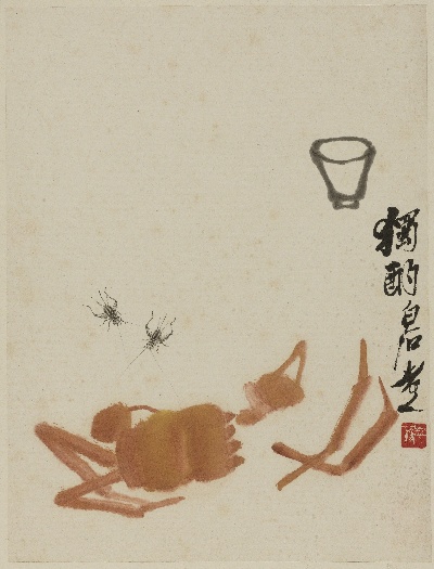 历代国画.源文件.工虫八开的国画作品-QBS-PS-03