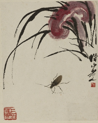 历代国画.源文件.工虫八开的国画作品-QBS-PS-05