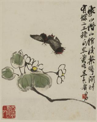 历代国画.源文件.工虫八开的国画作品-QBS-PS-01