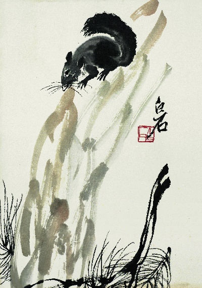 历代国画.源文件.散片16张的国画作品-齐白石-散片16幅633