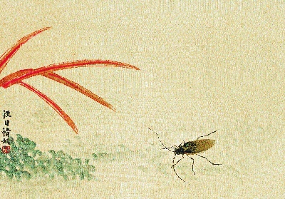 历代国画.源文件.早年册页4张重复3的国画作品-齐白石-2-X-2-Y