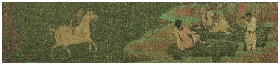 历代国画.源文件.横幅6幅的国画作品-齐白石-神骏图卷-J-N