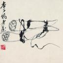 历代国画.源文件.花果草虫二四开册页25张