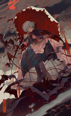 Rei子国人画师作品集.Rei子_碎华变的作品-Thor_003 