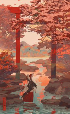 Rei子国人画师作品集.Rei子_碎华变的作品-Thor_009 