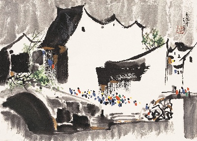 吴冠中作品集.吴冠中.01 作品TIF的国画作品-143#吴冠中2014MH057
