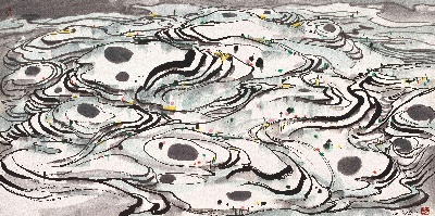 吴冠中作品集.吴冠中.01 作品TIF的国画作品-165#吴冠中2014MH057