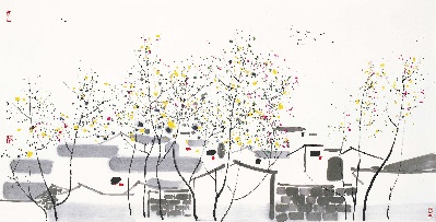 吴冠中作品集.吴冠中.01 作品TIF的国画作品-168#吴冠中2014MH057