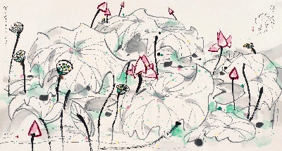 吴冠中作品集.吴冠中.01 作品TIF的国画作品-184#吴冠中2014MH057