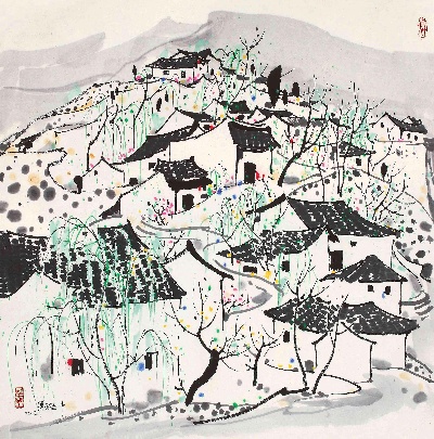 吴冠中作品集.吴冠中.01 作品TIF的国画作品-149#吴冠中2014MH057