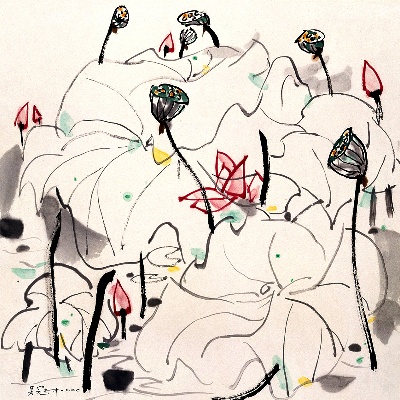 吴冠中作品集.吴冠中.02 作品TIF的国画作品-263#吴冠中2014MH057