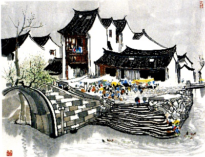 吴冠中作品集.吴冠中.02 作品TIF的国画作品-267#吴冠中2014MH057