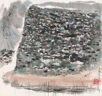 吴冠中作品集.吴冠中.02 作品TIF的国画作品-237#吴冠中2014MH057