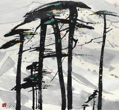吴冠中作品集.吴冠中.03 作品TIF的国画作品-吴冠中115MH057