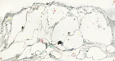 吴冠中作品集.吴冠中.03 作品TIF的国画作品-吴冠中117MH057