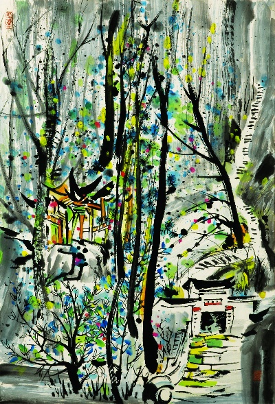 吴冠中作品集.吴冠中.03 作品TIF的国画作品-05#吴冠中MH057