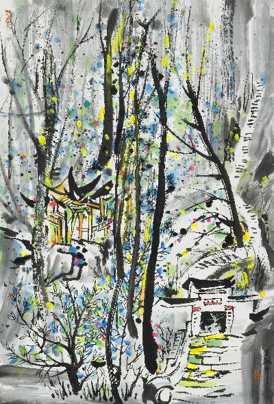 吴冠中作品集.吴冠中.03 作品TIF的国画作品-06#吴冠中MH057