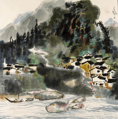 吴冠中作品集.吴冠中.03 作品TIF的国画作品-07#吴冠中MH057