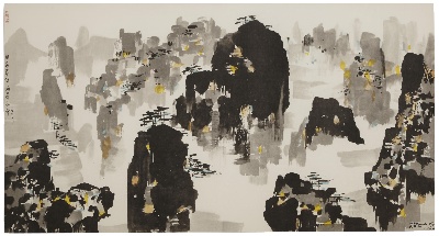 吴冠中作品集.吴冠中.03 作品TIF的国画作品-10#吴冠中MH057