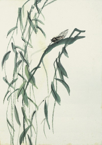 历代国画.源文件.齐白石拍照小片116开的国画作品-500